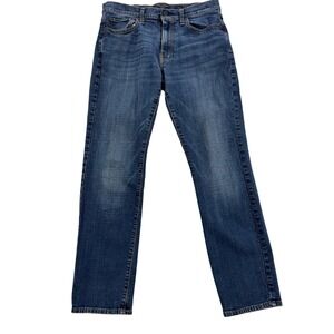 Lucky Brand Jeans Mens 32 Blue Med Wash 121 Slim Straight Stretch Denim 32x30